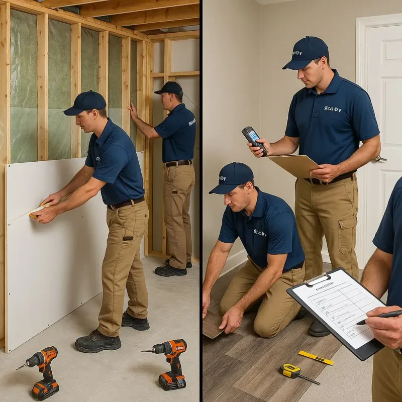 Repairs and Reconstruction process in Oil City, PA