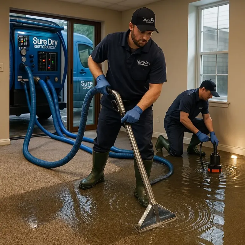 Water Extraction and Removal process in Oil City, PA